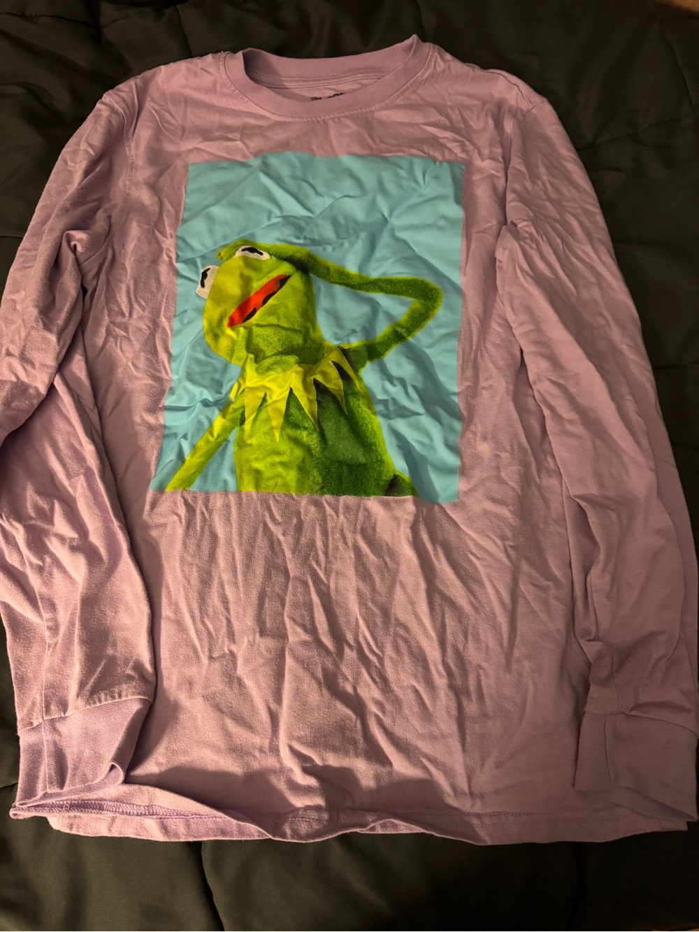 The muppets Kermit long sleeve shirt